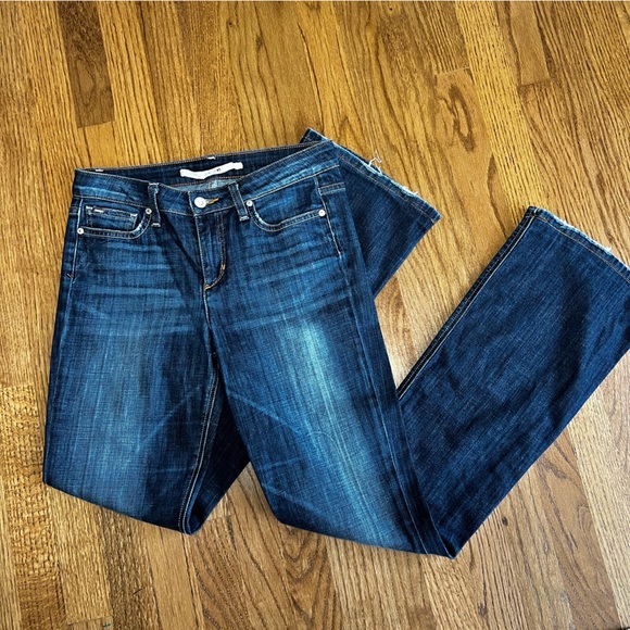 Joe’s Jeans Muse Bootcut Jeans In Ryder Dark Blue Mid Rise ARYD5790 Size 27 - Picture 2 of 12